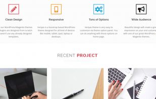 Veriyas WordPress Theme screenshot 1