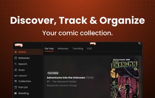 Discover, Track, & Organize Your comic collection.