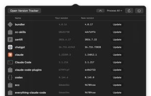 Version Tracker screenshot 1