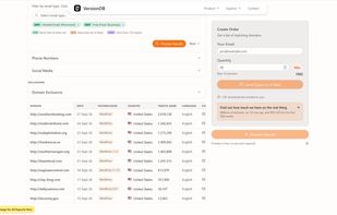 VersionDB screenshot 1