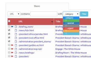 Versionista screenshot 2