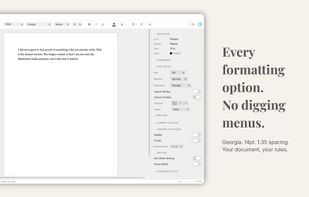Verso Writer screenshot 1