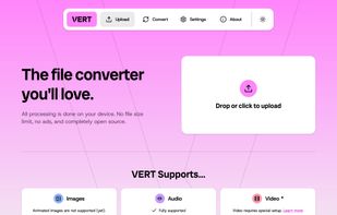 Landing page (light mode)
