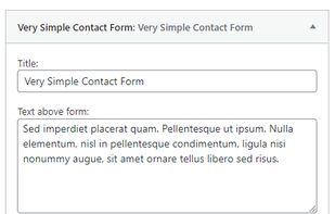 Very Simple Contact Form screenshot 3