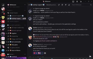 Main chat window