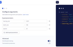 Under VESSL Run’s unified interface, they run all the workloads that are part of the larger end-to-end ML lifecycle from Jupyter notebooks, training jobs, hyperparameter optimization, and to model serving.

