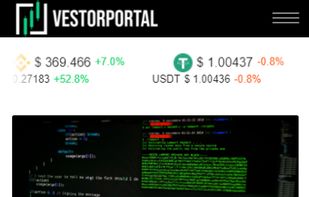 Vestorportal.com screenshot 1