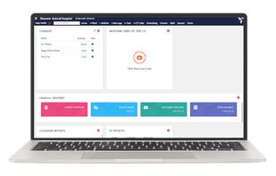 Dashboard of vetport