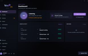 Main Dashboard