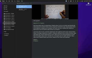 Supports adding and filtering by tags.