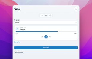 Vibe Transcribe screenshot 1