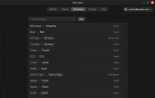 Custom Dictionary 