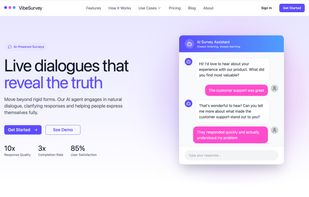 VibeSurvey screenshot 1