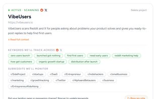 VibeUsers screenshot 1