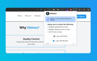 Vibinex screenshot 1
