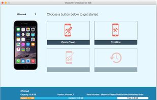 Vibosoft FoneClean for iOS screenshot 1
