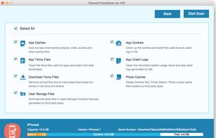 Vibosoft FoneClean for iOS screenshot 1