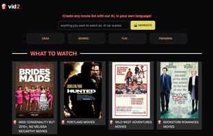 Vid2 homepage