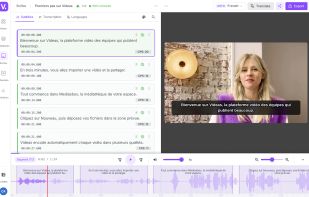 Scribe: AI subtitles, reviewed and timed in the subtitle editor