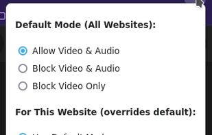 Video &amp; Audio Blocker screenshot 1