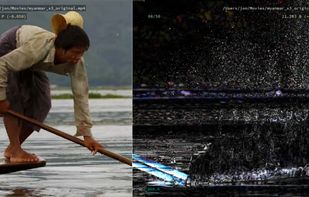 Subtraction mode (plus time-shift, 200% zoom, and magnification)