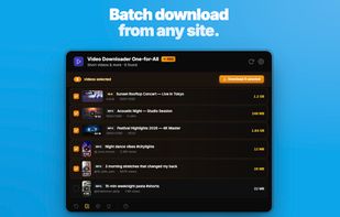 Video Downloader One-for-All screenshot 1