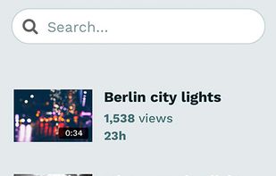 Video Player by AndroPicsa screenshot 1
