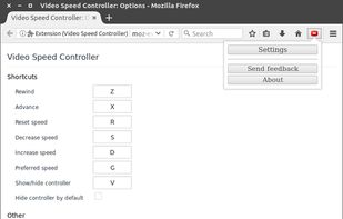 Video Speed Controller screenshot 1