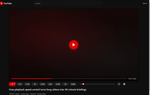 Video Speed Controller Extension screenshot 1