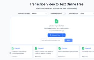 Video Transcriber AI screenshot 1