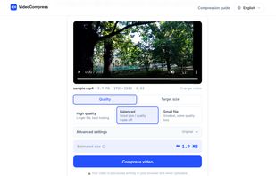 VideoCompress.dev screenshot 1