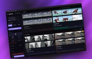 Video grid with Keep, Delete and Skip decisions, plus folder status, filtering, sorting and quick review controls.