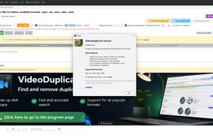 VideoDuplicateCleaner screenshot 1