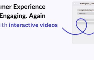 Your Customer Experience on your sites, landing pages and landing pags -> turned Engaging. Again. With the help of VideoQuiz interactive funnels