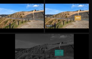 Spot what a graphics update changed at a glance.