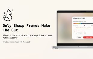 Advanced blur detection and interval extraction