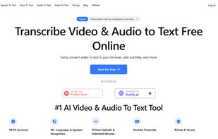 Videotowords screenshot 1
