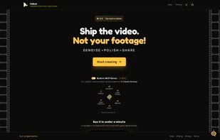 Local editing, AI captions, voiceover and one-call short-form video