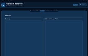 Vidrick AI Transcriber screenshot 3