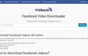 VidSaver screenshot 1