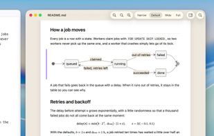 Mermaid diagrams, LaTeX maths and syntax-highlighted code