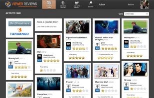 Follow compatible people to get a feed of their ratings and reviews.