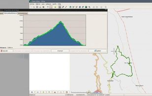 Viking GPS data editor and analyzer screenshot 1