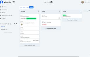 Vikunja screenshot 2