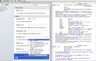 Vim Options screenshot 1