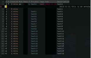 vim-taskwarrior screenshot 1
