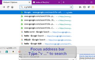 Vimium-C screenshot 3