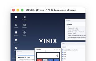 Vinix screenshot 1