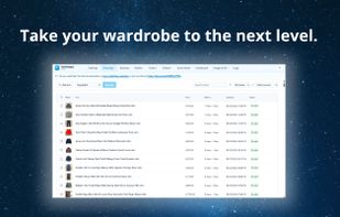 Dressing+ feature to track and backup your items