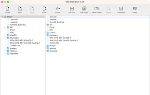VIO ISO Editor Main Interface